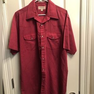 Vintage Sheplers Button Western Shirt Size 16.5”